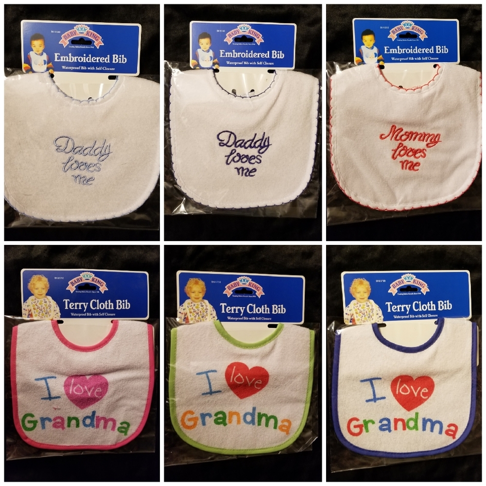 🐣Cloth Bibs Baby Boy Girl Toddler - Picture 1 of 7